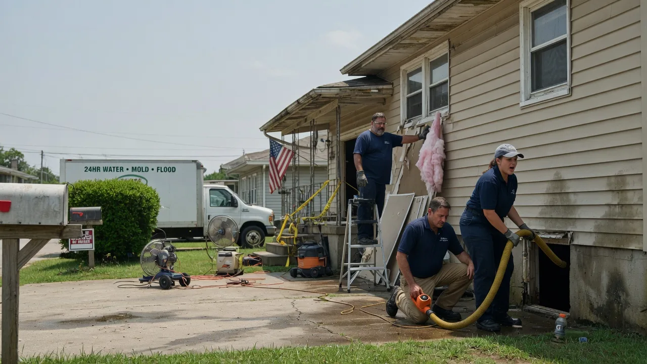 Water Damage Repair in Davis Junction, IL near me
